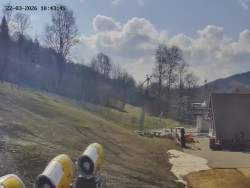 Spodní část sjezdovky č. 1