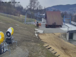 Spodní část sjezdovky č. 1