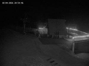 Skiareál Mosty u Jablunkova - Spodní část sjezdovky č. 1 - 10.4.2026 v 21:00 Skiareál Mosty u Jablunkova - Spodní část sjezdovky č. 1 - 10.4.2026 v 21:00