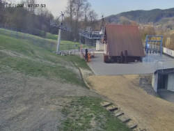 Spodní část sjezdovky č. 1