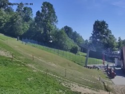 Dolna część trasy narciarskiej nr 1