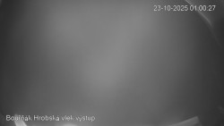 Vrchol Bouřňák, pohled na jih