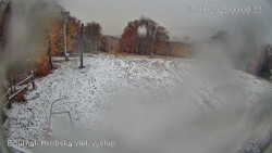 Vrchol Bouřňák, pohled na jih