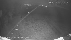 Vrchol Bouřňák, pohled na jih