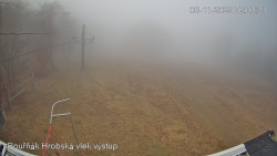 Vrchol Bouřňák, pohled na jih