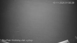 Vrchol Bouřňák, pohled na jih