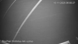 Vrchol Bouřňák, pohled na jih