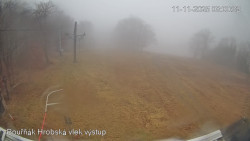 Vrchol Bouřňák, pohled na jih