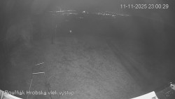 Vrchol Bouřňák, pohled na jih