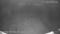 Vrchol Bouřňák, pohled na jih