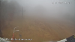 Vrchol Bouřňák, pohled na jih