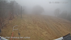 Vrchol Bouřňák, pohled na jih