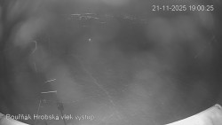 Vrchol Bouřňák, pohled na jih