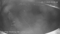 Vrchol Bouřňák, pohled na jih