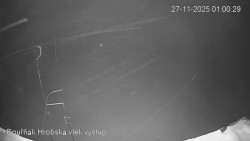 Vrchol Bouřňák, pohled na jih