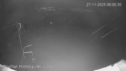 Vrchol Bouřňák, pohled na jih