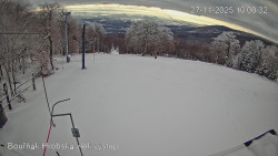 Vrchol Bouřňák, pohled na jih