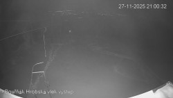 Vrchol Bouřňák, pohled na jih