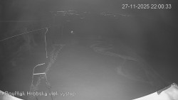 Vrchol Bouřňák, pohled na jih