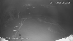 Vrchol Bouřňák, pohled na jih