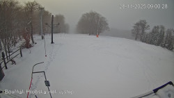 Vrchol Bouřňák, pohled na jih