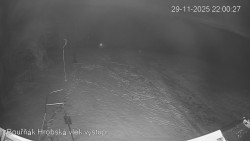 Vrchol Bouřňák, pohled na jih