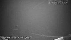 Vrchol Bouřňák, pohled na jih