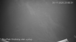 Vrchol Bouřňák, pohled na jih