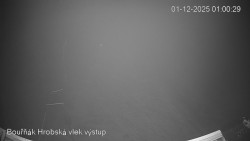 Vrchol Bouřňák, pohled na jih