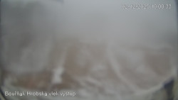 Vrchol Bouřňák, pohled na jih