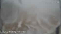 Vrchol Bouřňák, pohled na jih