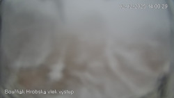 Vrchol Bouřňák, pohled na jih