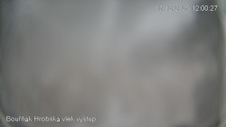 Vrchol Bouřňák, pohled na jih