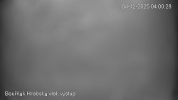 Vrchol Bouřňák, pohled na jih