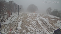 Vrchol Bouřňák, pohled na jih