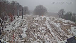 Vrchol Bouřňák, pohled na jih