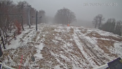 Vrchol Bouřňák, pohled na jih