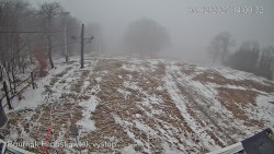 Vrchol Bouřňák, pohled na jih