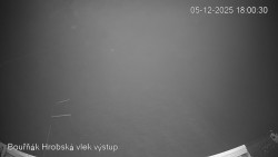 Vrchol Bouřňák, pohled na jih