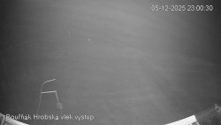 Vrchol Bouřňák, pohled na jih