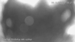 Vrchol Bouřňák, pohled na jih