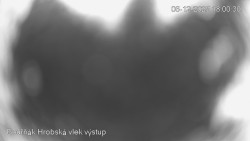 Vrchol Bouřňák, pohled na jih