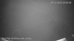 Vrchol Bouřňák, pohled na jih