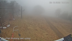 Vrchol Bouřňák, pohled na jih