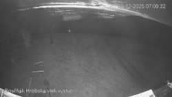 Vrchol Bouřňák, pohled na jih