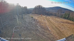 Vrchol Bouřňák, pohled na jih