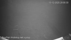 Vrchol Bouřňák, pohled na jih