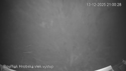 Vrchol Bouřňák, pohled na jih