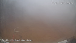 Vrchol Bouřňák, pohled na jih