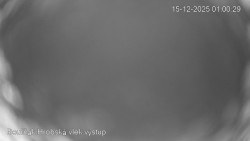 Vrchol Bouřňák, pohled na jih